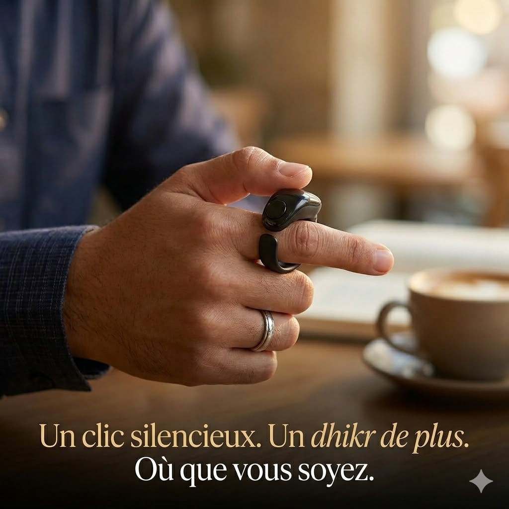 iTasbih — L'anneau connecté qui compte ton Dhikr, partout et en silence