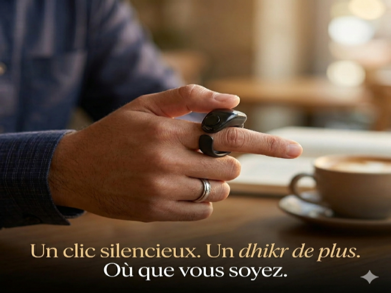 iTasbih anneau connecté