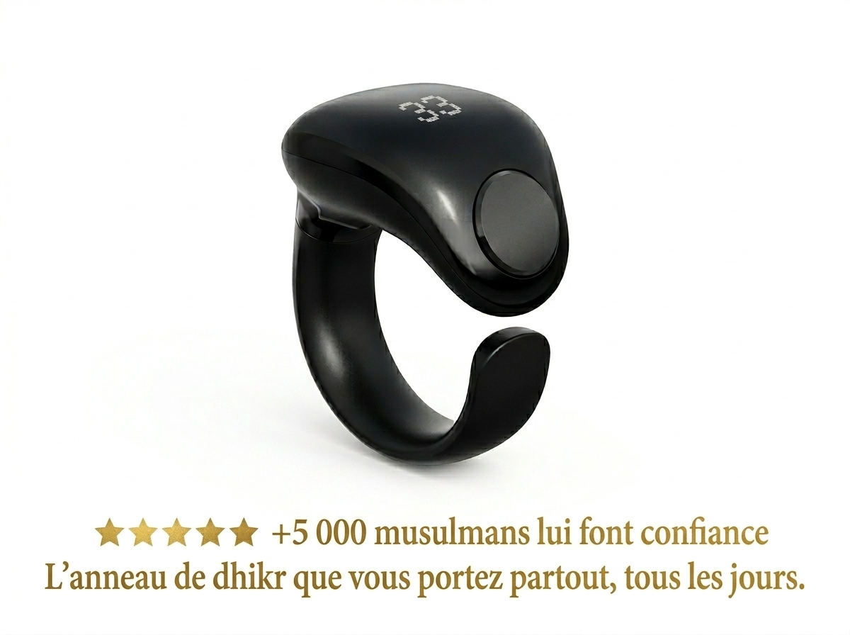 iTasbih — L'anneau connecté qui compte ton Dhikr, partout et en silence